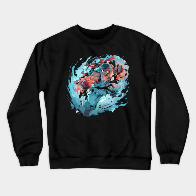 ryu Crewneck Sweatshirt by skatermoment